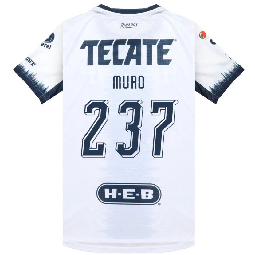 Danxen Homem Camisola José Muro #237 Branco Azul Tinta Vermelho Alternativa 2026/27 Camisa