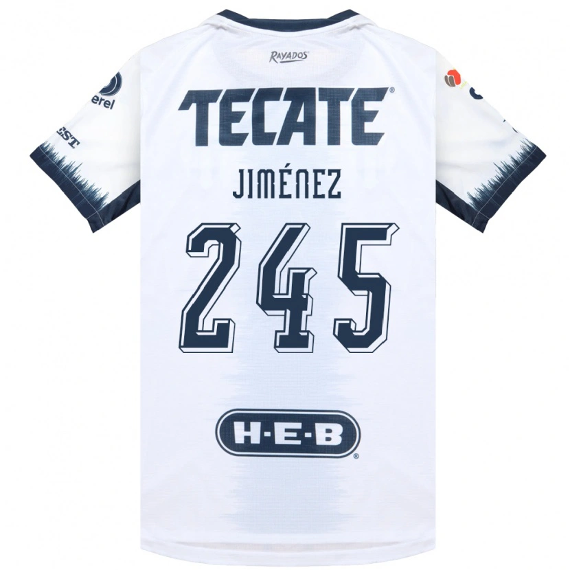 Danxen Homem Camisola Gabriel Jiménez #245 Branco Azul Tinta Vermelho Alternativa 2026/27 Camisa