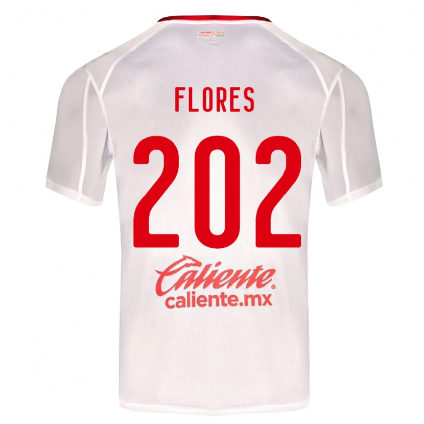 Danxen Homem Camisola Daniel Flores #202 Branco Verde Vermelho Alternativa 2026/27 Camisa