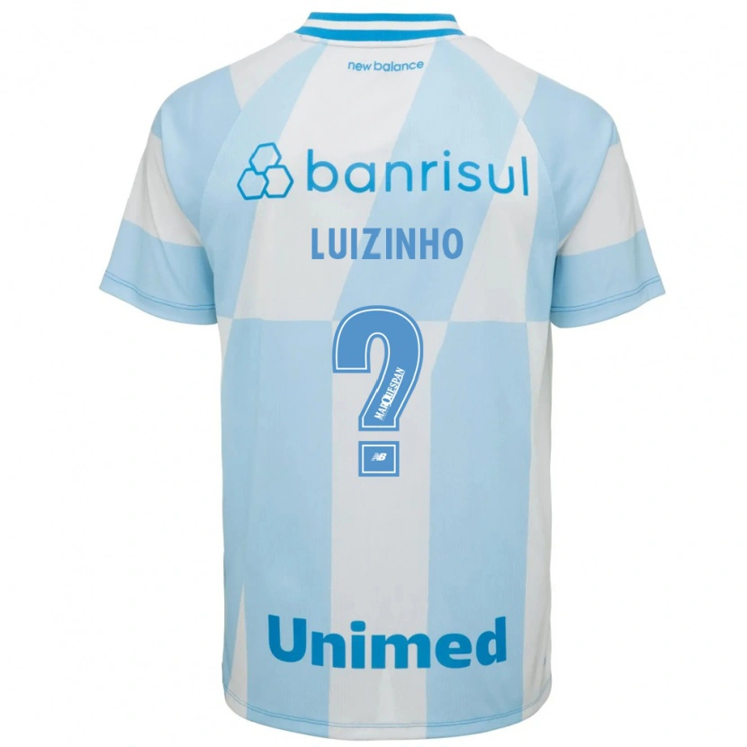 Danxen Homem Camisola Luizinho #0 Azul Claro Branco Alternativa 2026/27 Camisa