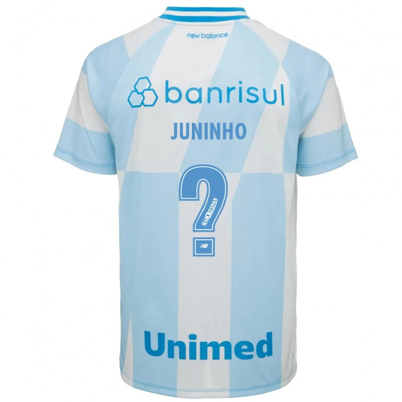 Danxen Homem Camisola Juninho #0 Azul Claro Branco Alternativa 2026/27 Camisa