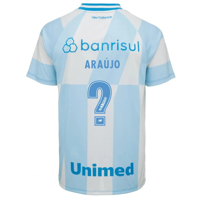 Danxen Homem Camisola João Vitor #0 Azul Claro Branco Alternativa 2026/27 Camisa
