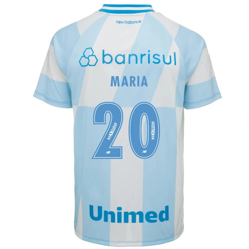 Danxen Homem Camisola Maria De Lourdes Ribeiro Silva #20 Azul Claro Branco Alternativa 2026/27 Camisa