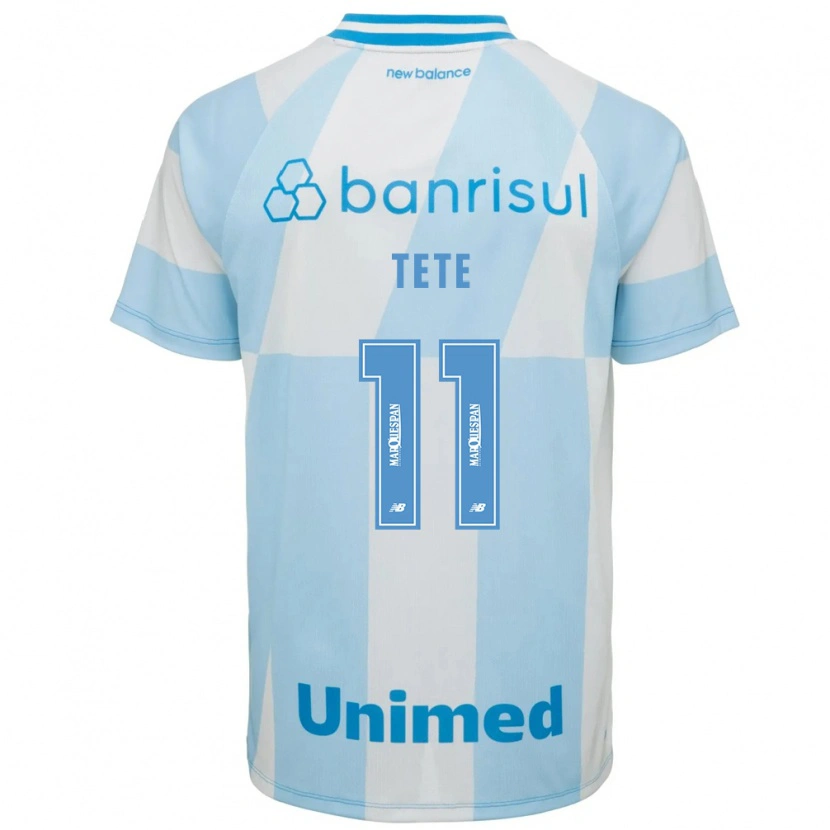 Danxen Homem Camisola Tetê #11 Azul Claro Branco Alternativa 2026/27 Camisa