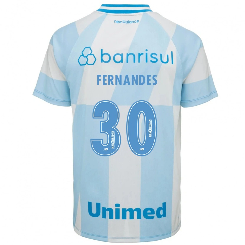 Danxen Homem Camisola Raquel Fernandes #30 Azul Claro Branco Alternativa 2026/27 Camisa
