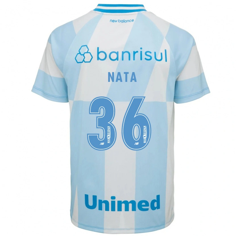 Danxen Homem Camisola Natã #36 Azul Claro Branco Alternativa 2026/27 Camisa