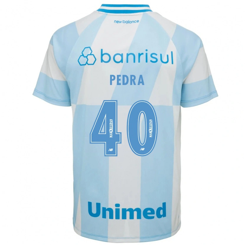 Danxen Homem Camisola Duda Pedra #40 Azul Claro Branco Alternativa 2026/27 Camisa