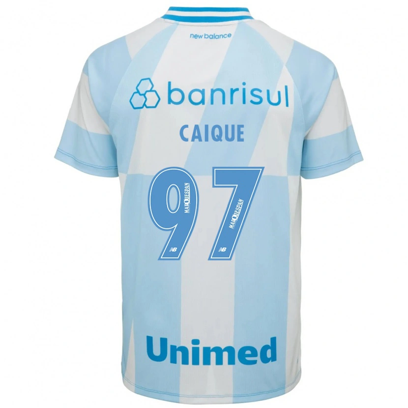 Danxen Homem Camisola Caíque #97 Azul Claro Branco Alternativa 2026/27 Camisa