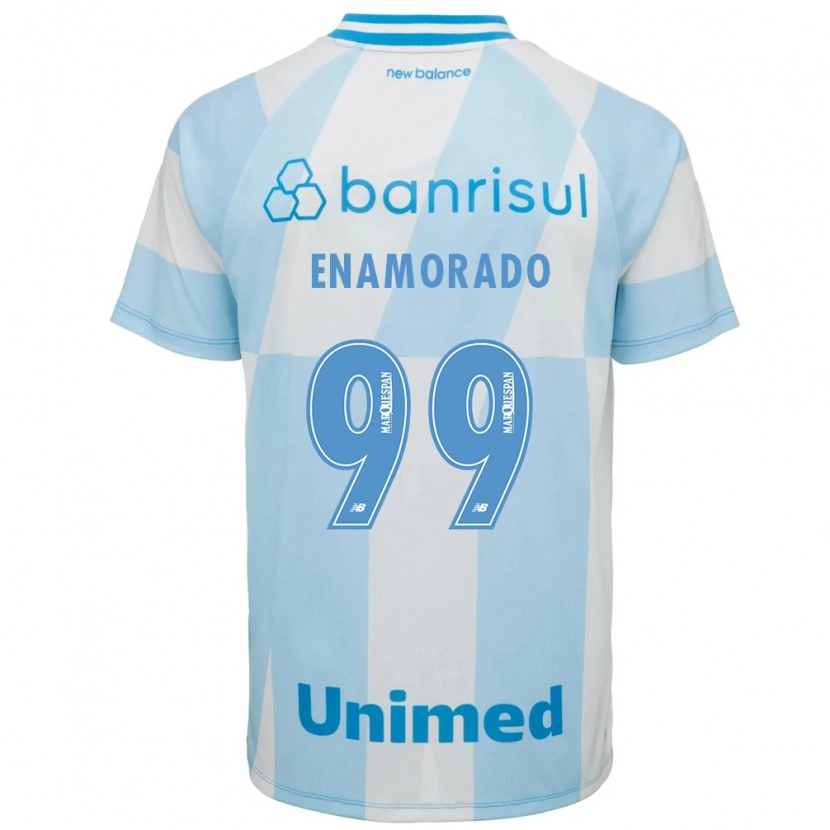 Danxen Homem Camisola José Enamorado #99 Azul Claro Branco Alternativa 2026/27 Camisa