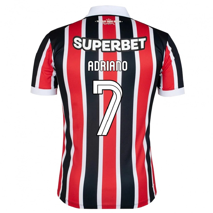 Danxen Homem Camisola João Adriano #7 Vermelho Branco Preto Alternativa 2026/27 Camisa