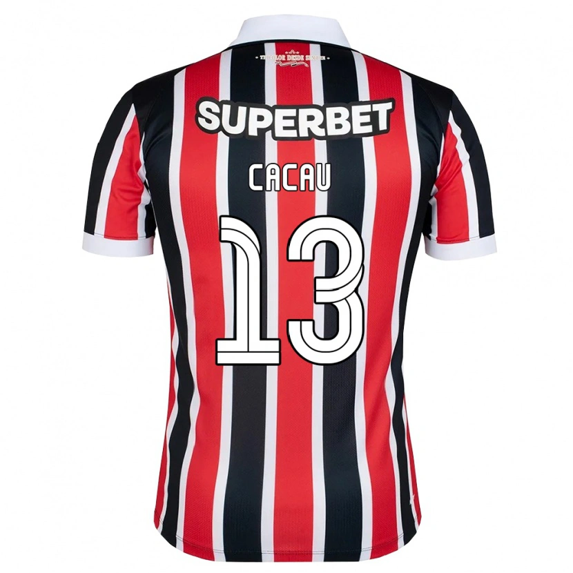 Danxen Homem Camisola Cacau #13 Vermelho Branco Preto Alternativa 2026/27 Camisa