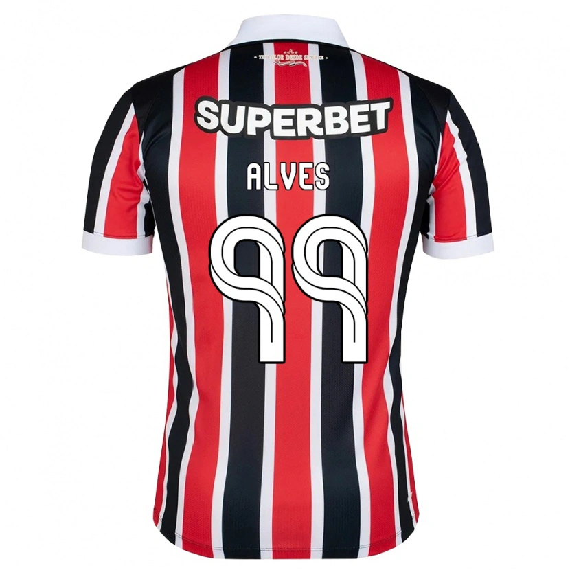 Danxen Homem Camisola Letícia Alves #99 Vermelho Branco Preto Alternativa 2026/27 Camisa