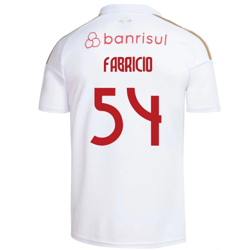 Danxen Homem Camisola Fabricio Zechmeister Do Prado #54 Branco Vermelho Alternativa 2026/27 Camisa
