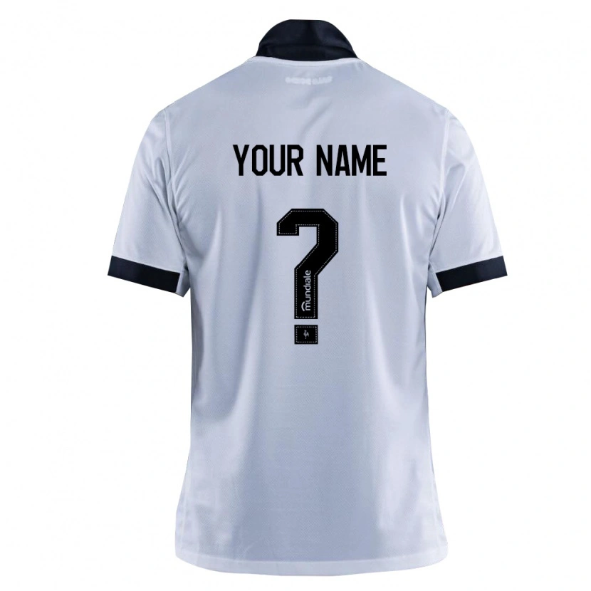 Danxen Homem Camisola Seu Nome #0 Preto Branco Alternativa 2026/27 Camisa