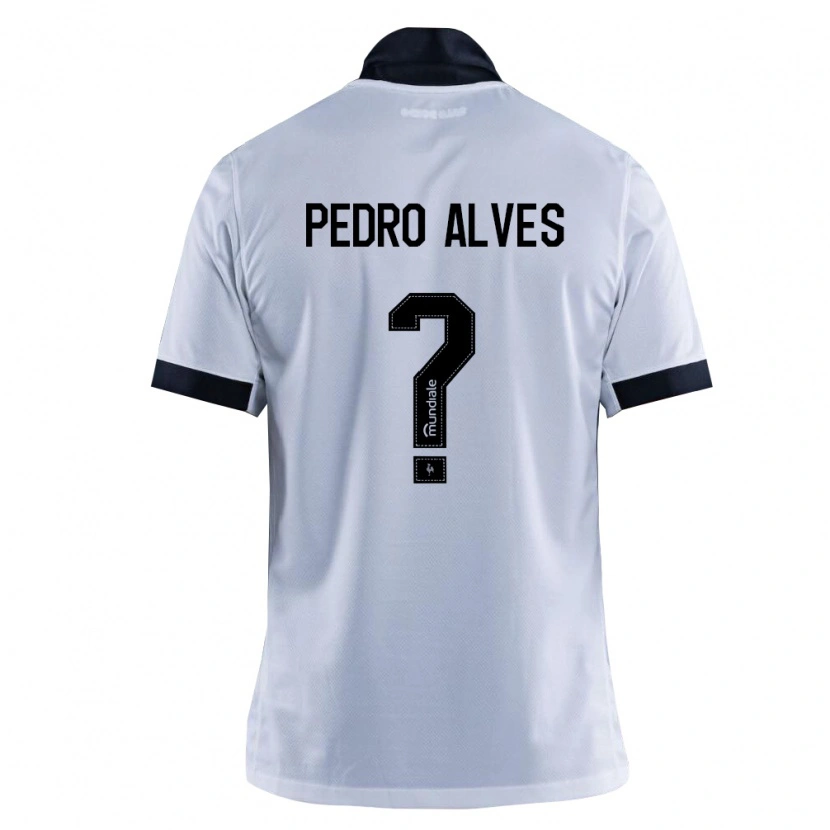 Danxen Homem Camisola Pedro Alves #0 Preto Branco Alternativa 2026/27 Camisa