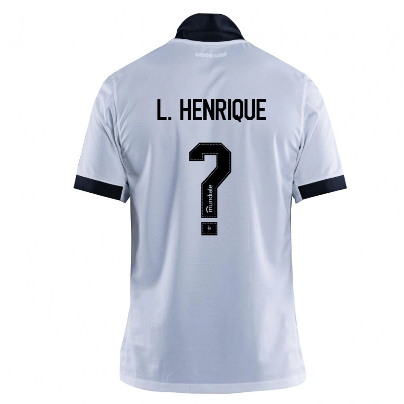 Danxen Homem Camisola Luiz Peu #0 Preto Branco Alternativa 2026/27 Camisa