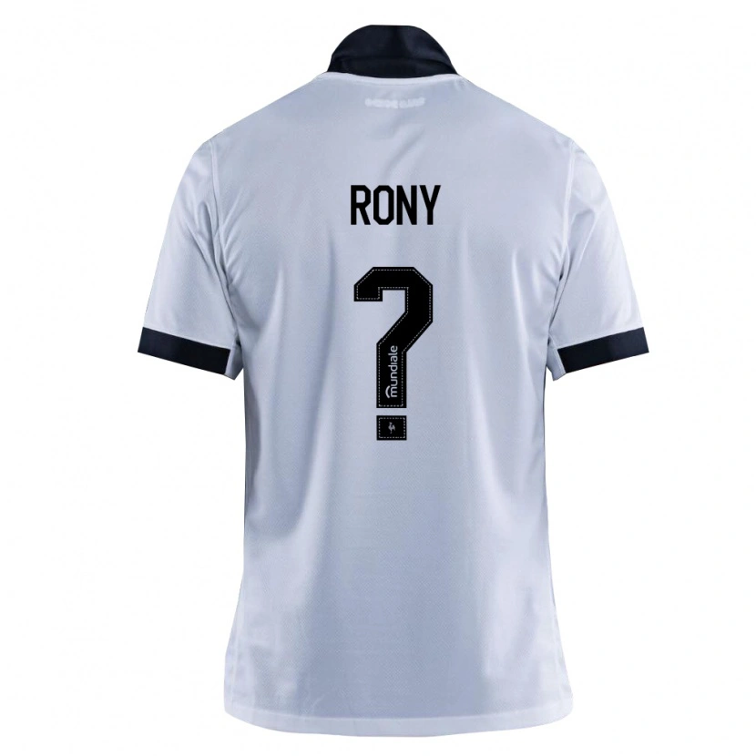 Danxen Homem Camisola Rony #0 Preto Branco Alternativa 2026/27 Camisa