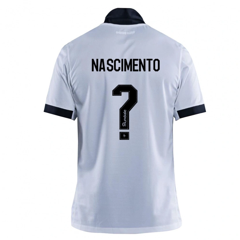 Danxen Homem Camisola Ruan Nascimento #0 Preto Branco Alternativa 2026/27 Camisa