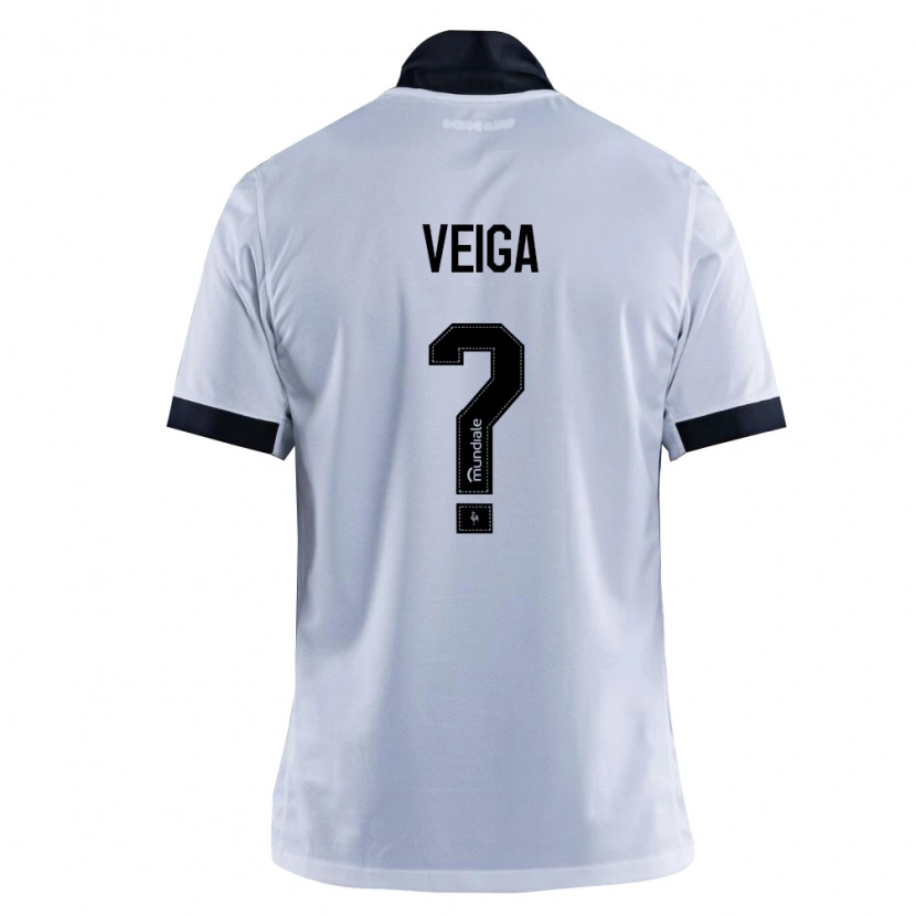 Danxen Homem Camisola Gustavo Veiga #0 Preto Branco Alternativa 2026/27 Camisa