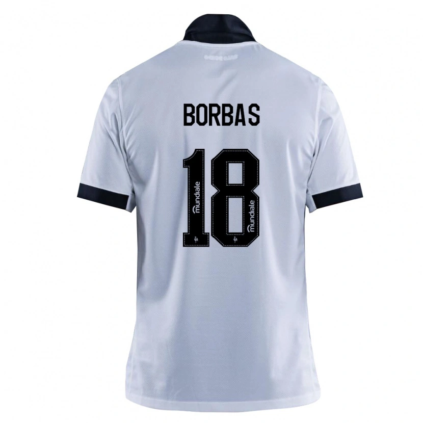 Danxen Homem Camisola Thiago Borbas #18 Preto Branco Alternativa 2026/27 Camisa