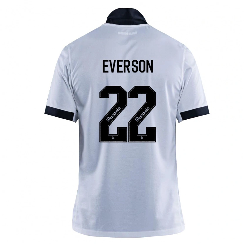 Danxen Homem Camisola Everson Felipe Marques Pires #22 Preto Branco Alternativa 2026/27 Camisa
