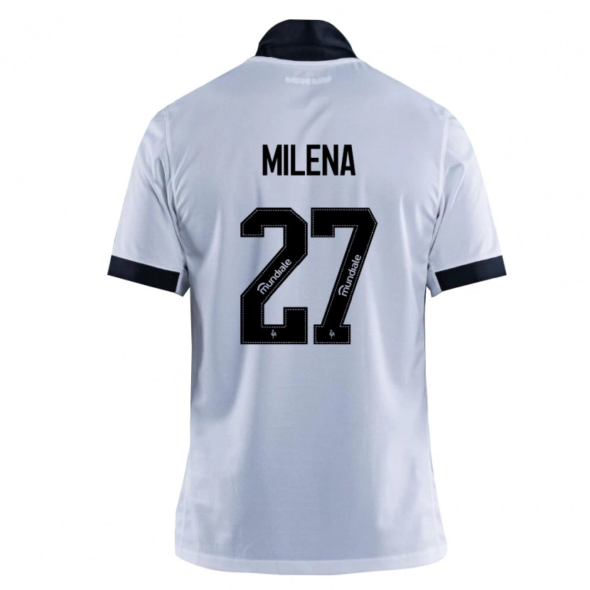 Danxen Homem Camisola Milena #27 Preto Branco Alternativa 2026/27 Camisa