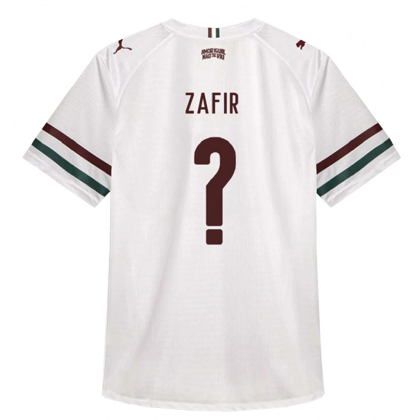 Danxen Homem Camisola Zafir Morais Ayan #0 Branco Verde Borgonha Alternativa 2026/27 Camisa