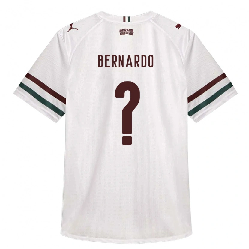 Danxen Homem Camisola Bernardo André Goulart Gil Alcantara #0 Branco Verde Borgonha Alternativa 2026/27 Camisa