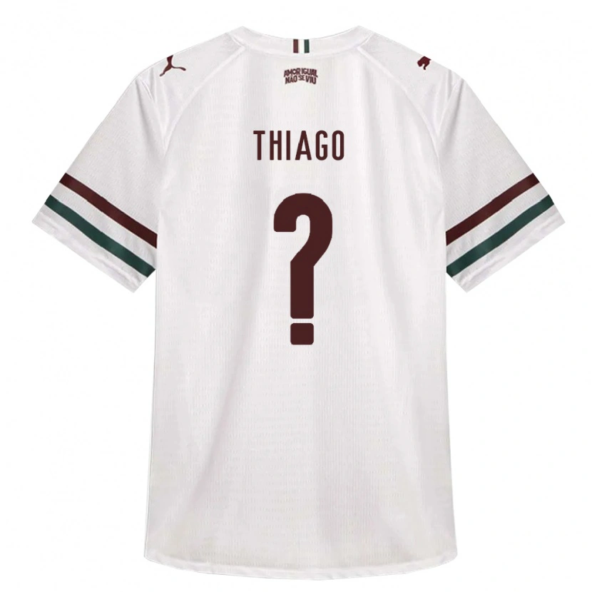 Danxen Homem Camisola Thiago #0 Branco Verde Borgonha Alternativa 2026/27 Camisa