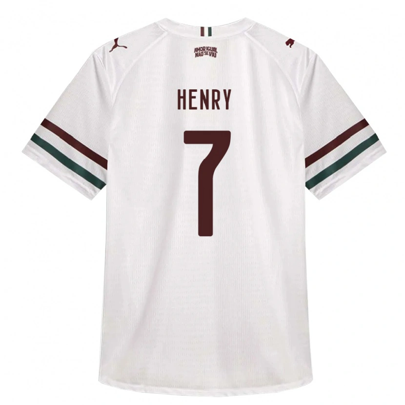 Danxen Homem Camisola Paul Henry #7 Branco Verde Borgonha Alternativa 2026/27 Camisa