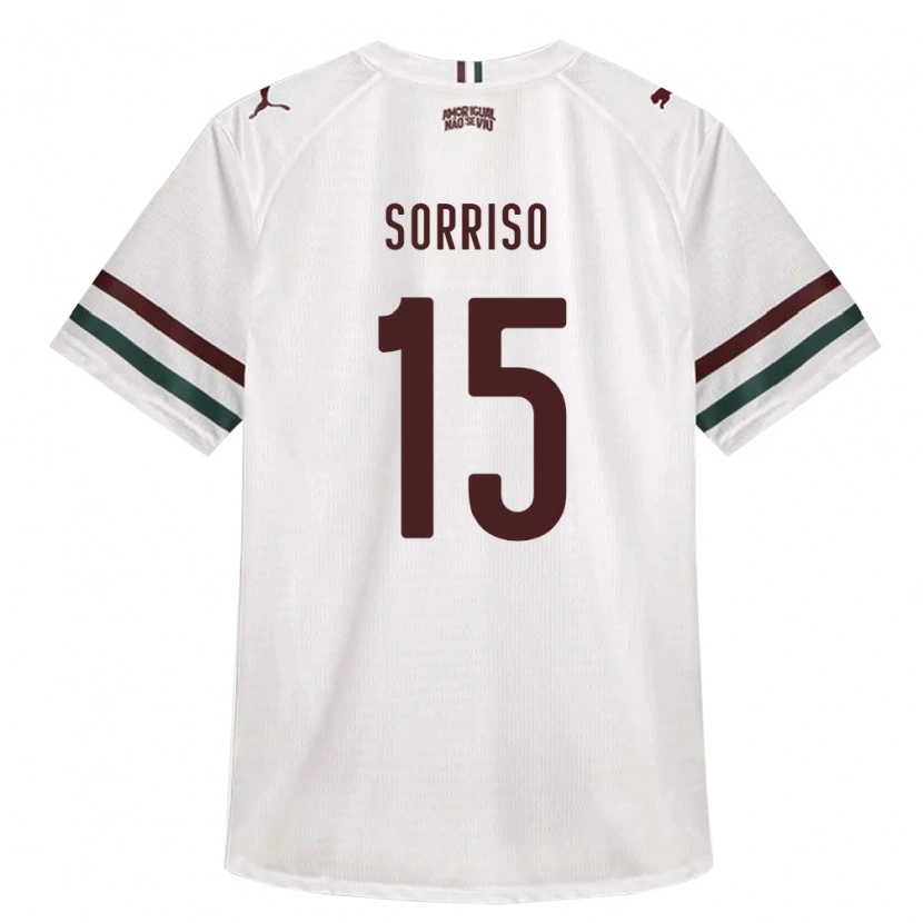 Danxen Homem Camisola Debora Sorriso #15 Branco Verde Borgonha Alternativa 2026/27 Camisa