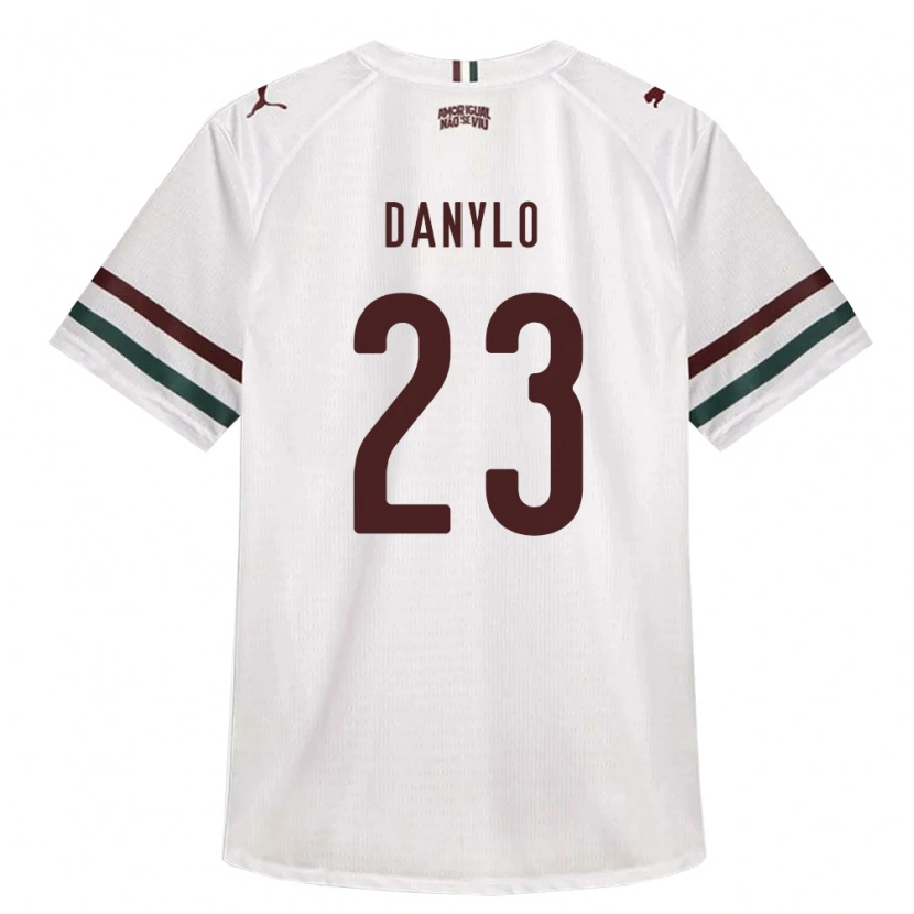 Danxen Homem Camisola Danylo Do Amaral Barroso #23 Branco Verde Borgonha Alternativa 2026/27 Camisa