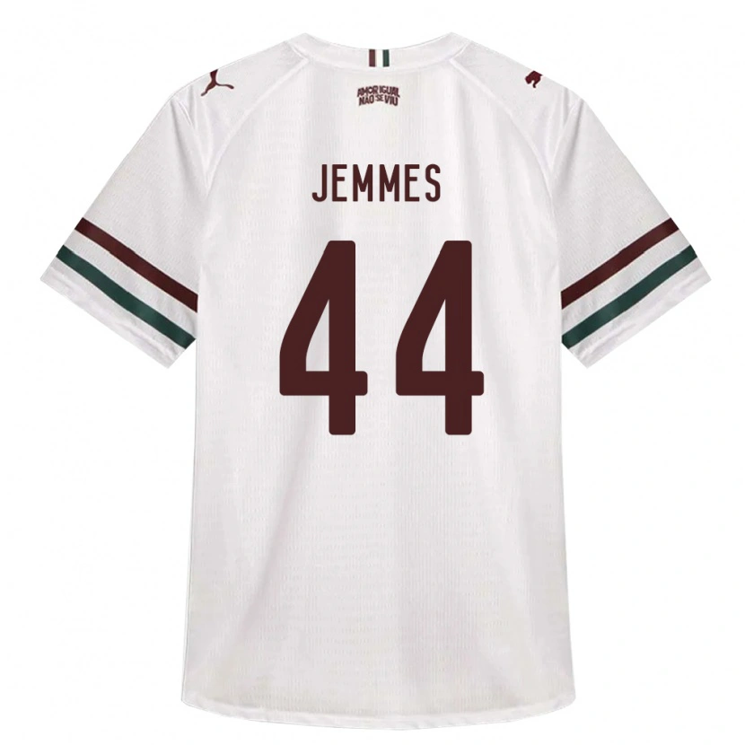 Danxen Homem Camisola Jemmes Bruno Ribeiro Da Silva #44 Branco Verde Borgonha Alternativa 2026/27 Camisa