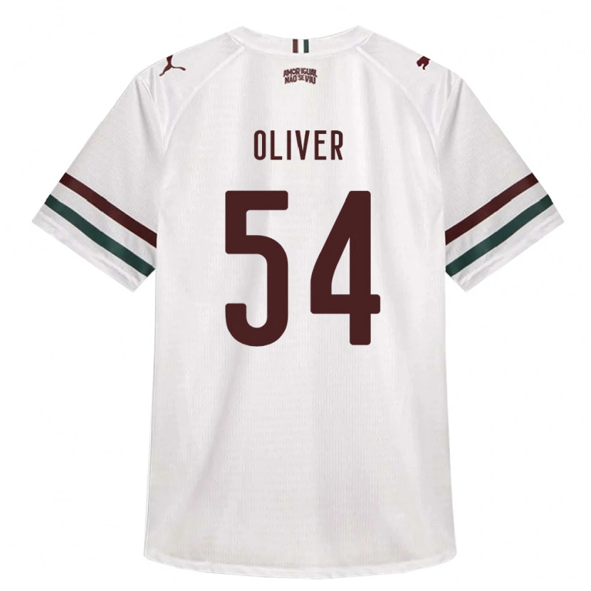 Danxen Homem Camisola Oliver Martins #54 Branco Verde Borgonha Alternativa 2026/27 Camisa
