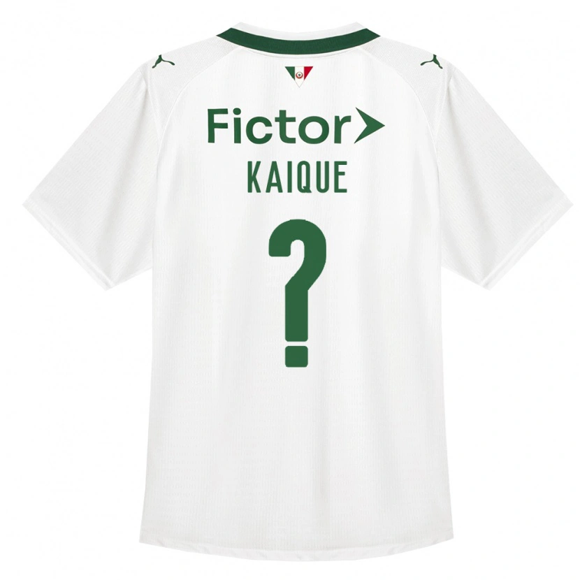 Danxen Homem Camisola Kaique Gabriel Da Conceição #0 Verde Branco Alternativa 2026/27 Camisa