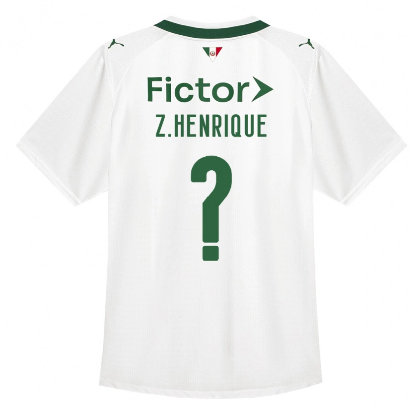 Danxen Homem Camisola Zé Henrique #0 Verde Branco Alternativa 2026/27 Camisa