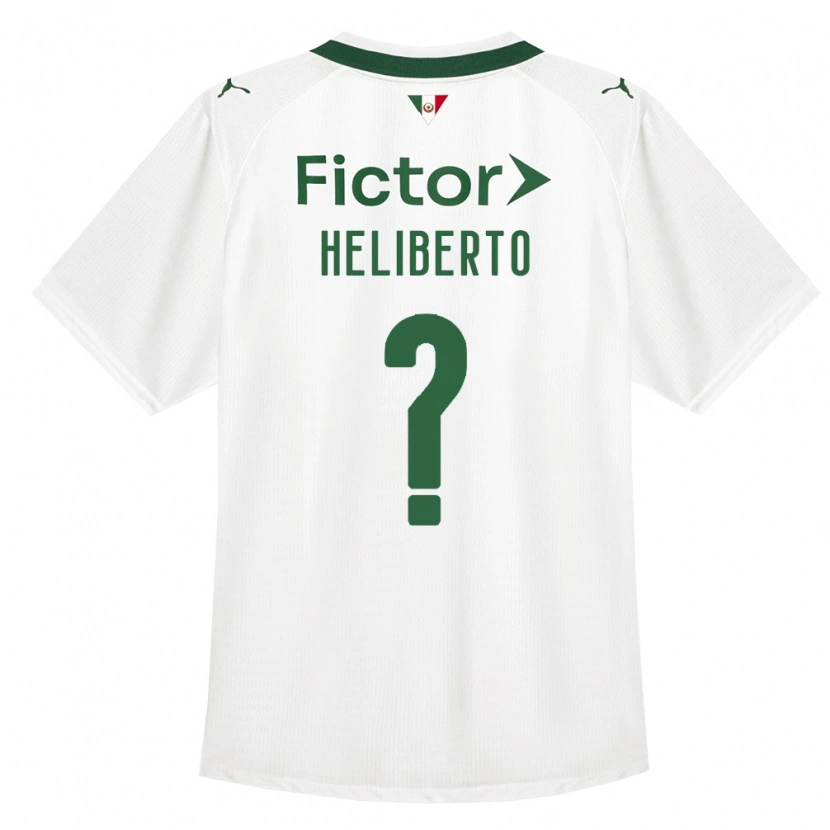 Danxen Homem Camisola Heliberto #0 Verde Branco Alternativa 2026/27 Camisa