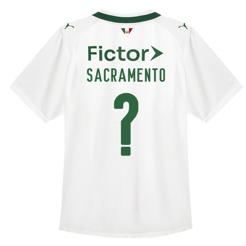 Danxen Homem Camisola Wendell Sacramento #0 Verde Branco Alternativa 2026/27 Camisa