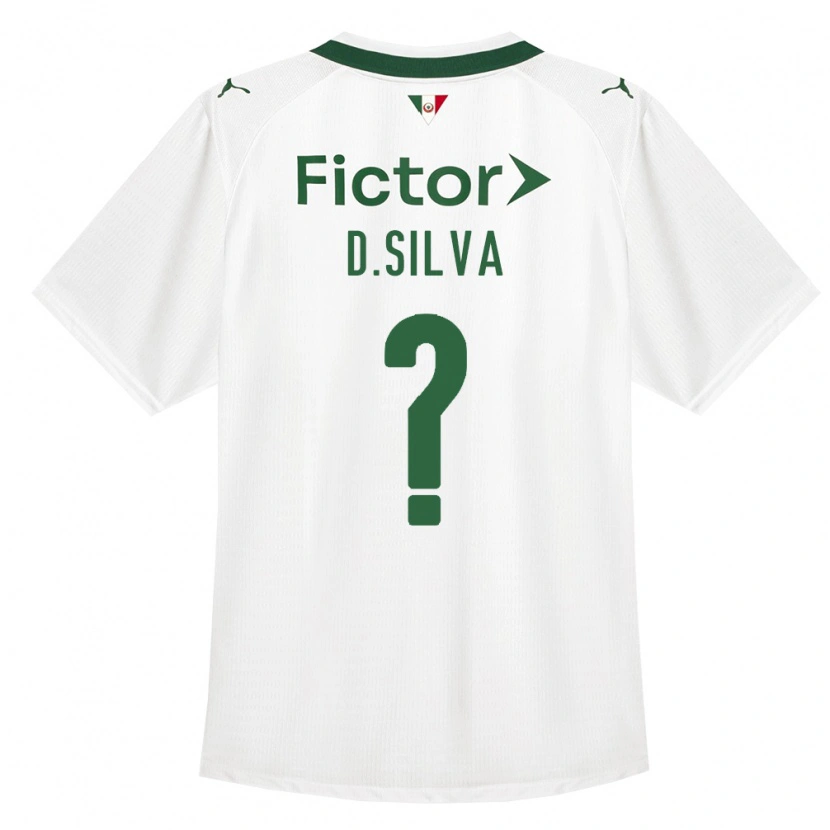 Danxen Homem Camisola Daniel Silva #0 Verde Branco Alternativa 2026/27 Camisa