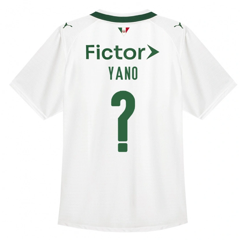 Danxen Homem Camisola Luiz Yano #0 Verde Branco Alternativa 2026/27 Camisa