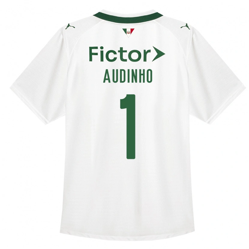 Danxen Homem Camisola Audo Ventilari Albuquerque Da Costa #1 Verde Branco Alternativa 2026/27 Camisa