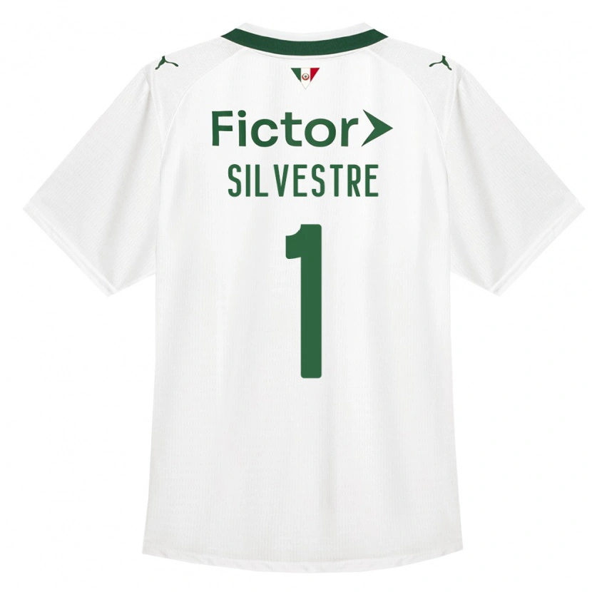 Danxen Homem Camisola Vinicius Silvestre #1 Verde Branco Alternativa 2026/27 Camisa