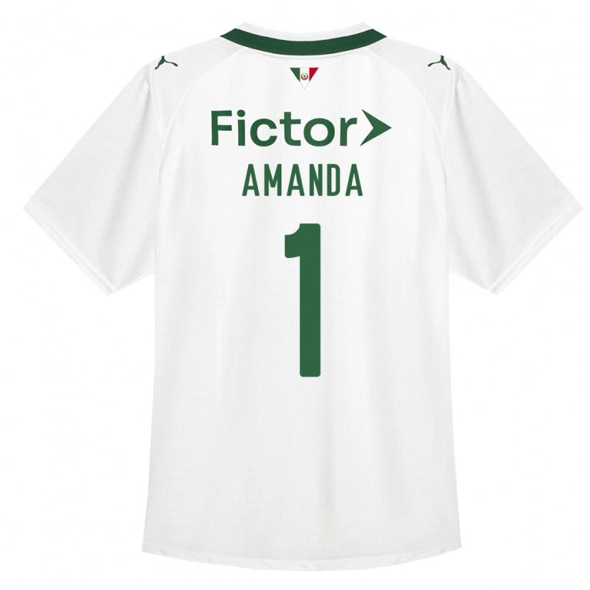 Danxen Homem Camisola Amanda #1 Verde Branco Alternativa 2026/27 Camisa