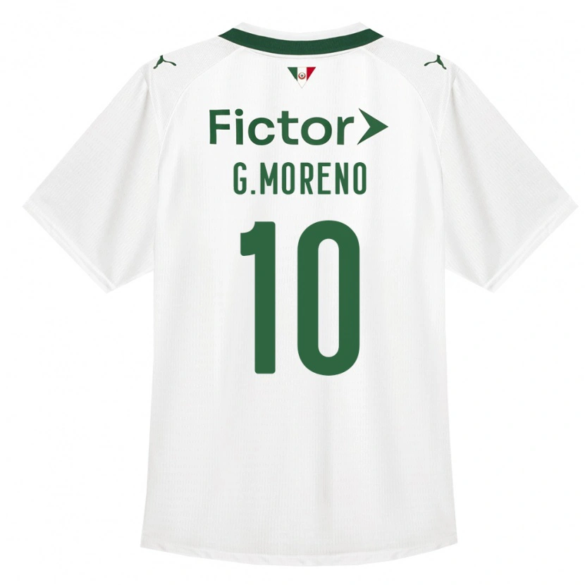 Danxen Homem Camisola Gerardo Moreno #10 Verde Branco Alternativa 2026/27 Camisa