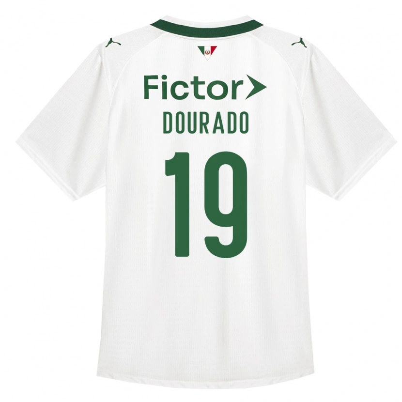 Danxen Homem Camisola Murilo Dourado #19 Verde Branco Alternativa 2026/27 Camisa
