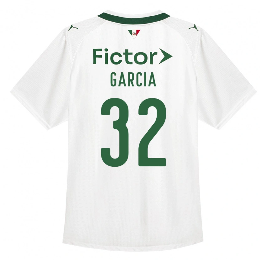 Danxen Homem Camisola Garcia #32 Verde Branco Alternativa 2026/27 Camisa
