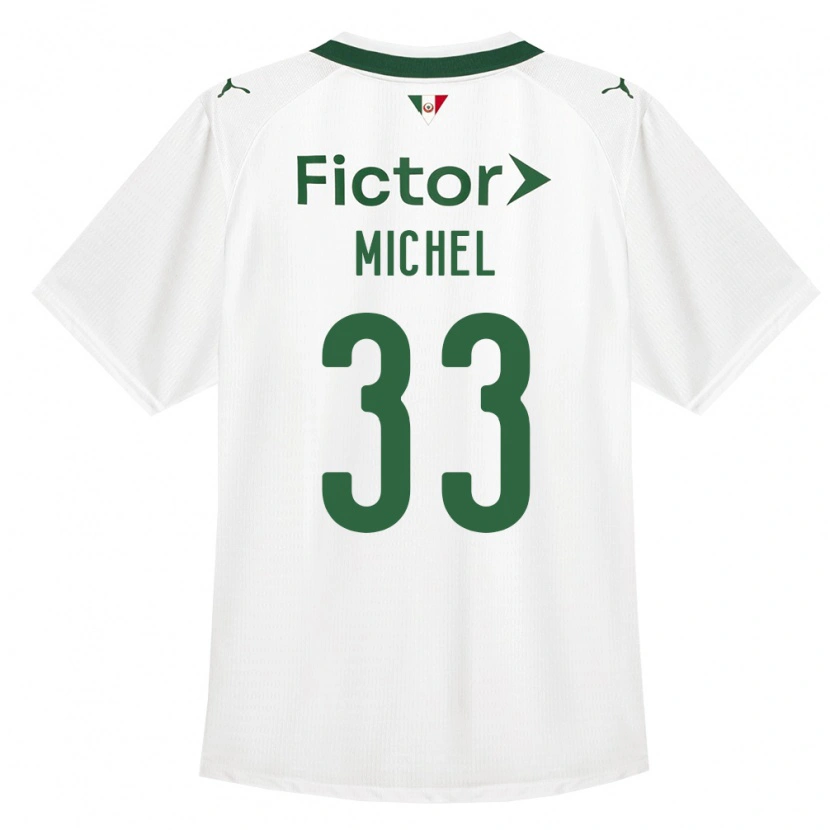 Danxen Homem Camisola Michel #33 Verde Branco Alternativa 2026/27 Camisa