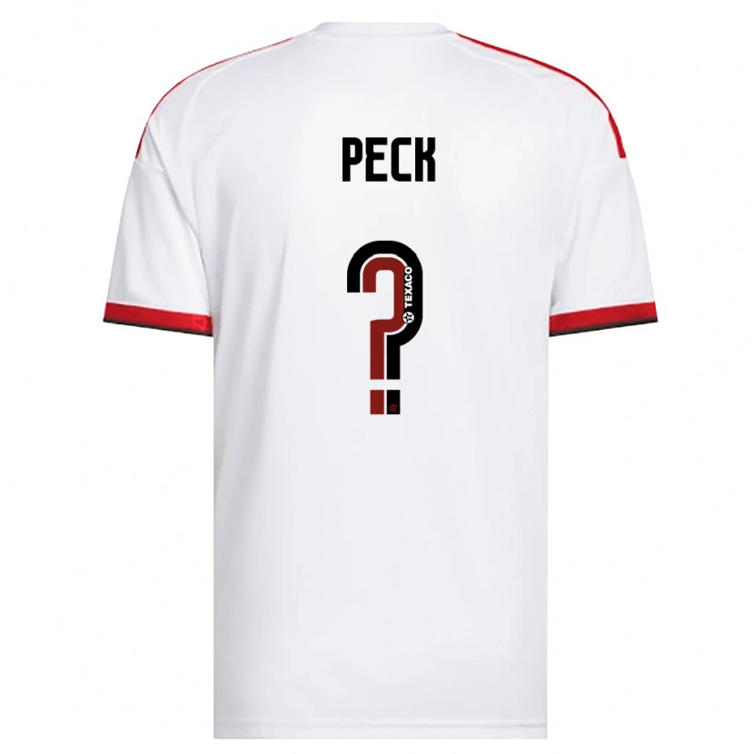 Danxen Homem Camisola Maria Peck #0 Branco Vermelho Preto Alternativa 2026/27 Camisa