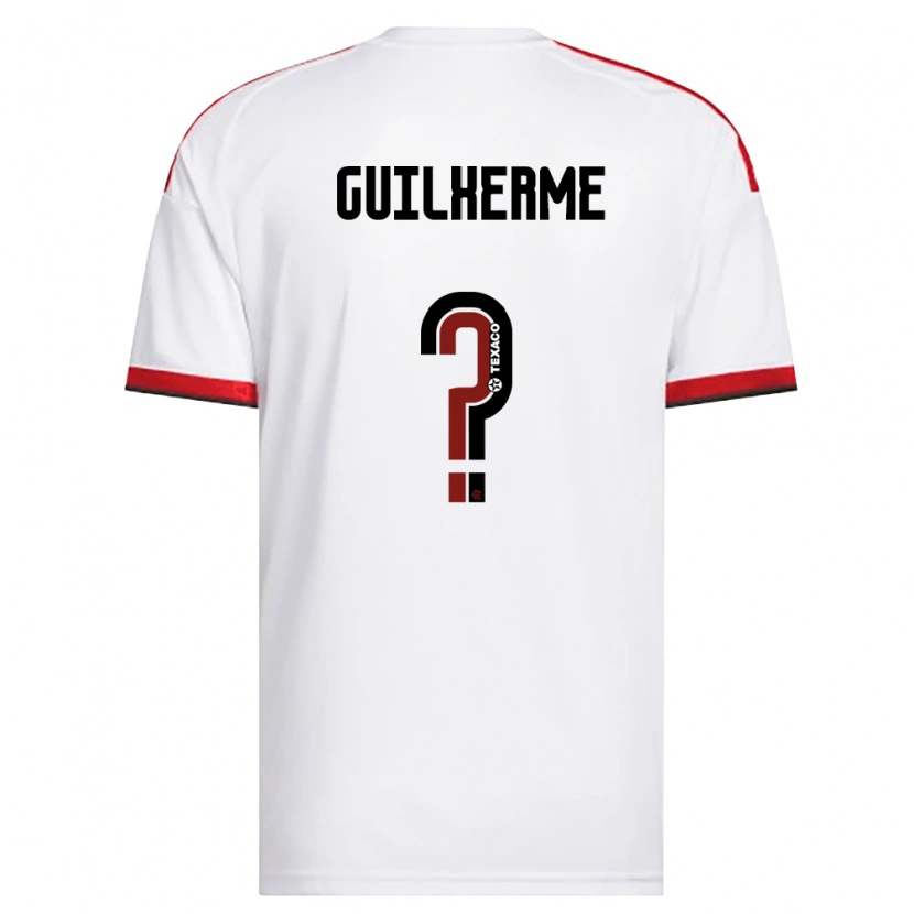 Danxen Homem Camisola Guilherme Teixeira #0 Branco Vermelho Preto Alternativa 2026/27 Camisa