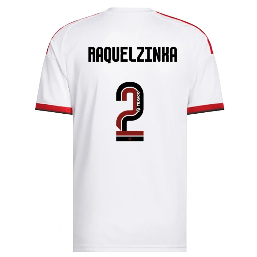 Danxen Homem Camisola Raquelzinha #2 Branco Vermelho Preto Alternativa 2026/27 Camisa